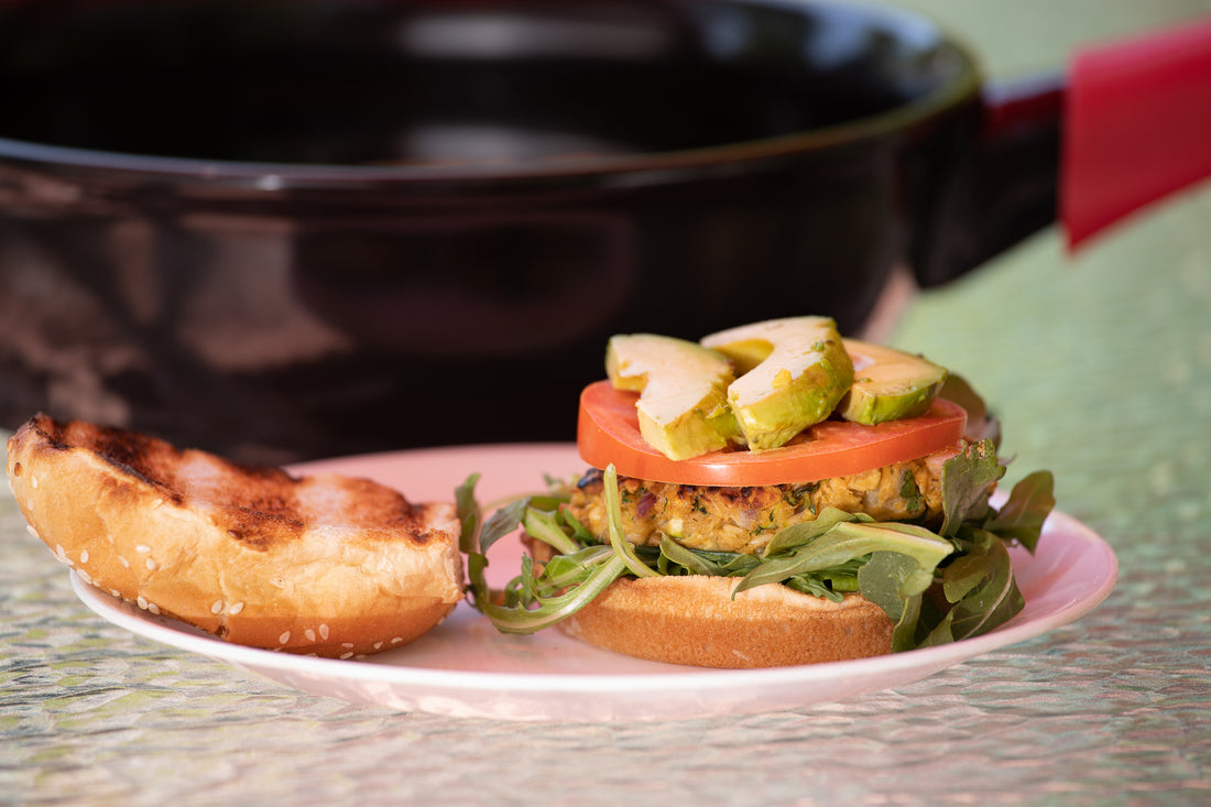 Handmade Black Bean Burger