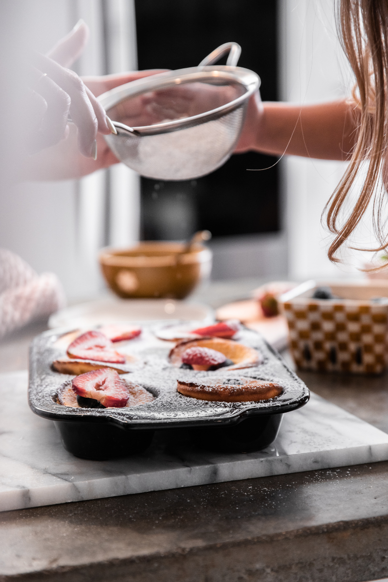 Mini Dutch Baby Pancakes